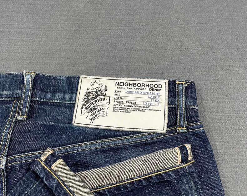 Neighborhood NBHD Denim Jeans Size L - dmc Size US 30 / EU 46 - 6 Thumbnail