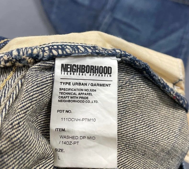 Neighborhood NBHD Denim Jeans Size L - dmc Size US 30 / EU 46 - 8 Thumbnail