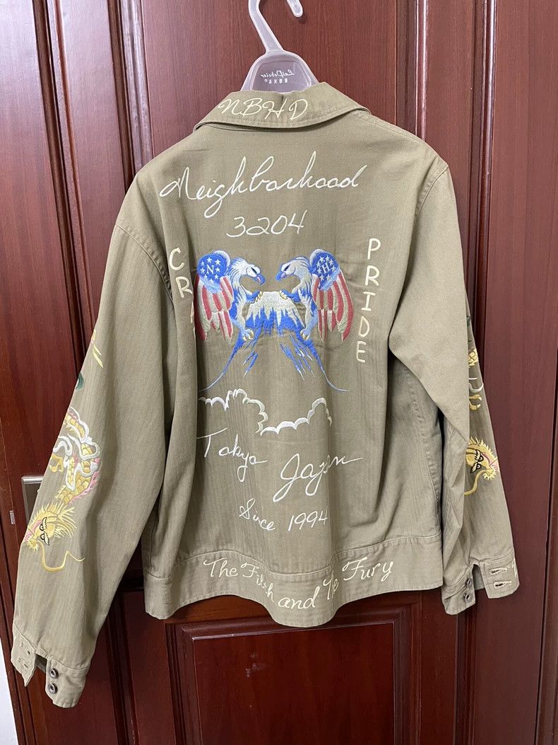 Neighborhood Vintage Neighborhood Dragon Tiger Embroidered Jacket - dmc Size US M / EU 48-50 / 2 - 2 Thumbnail