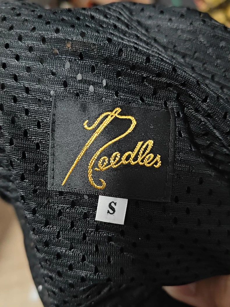 Needles Needles Black White Mandarin Duck Straight Pants S - dmc Size US 26 / EU 42 - 3 Thumbnail
