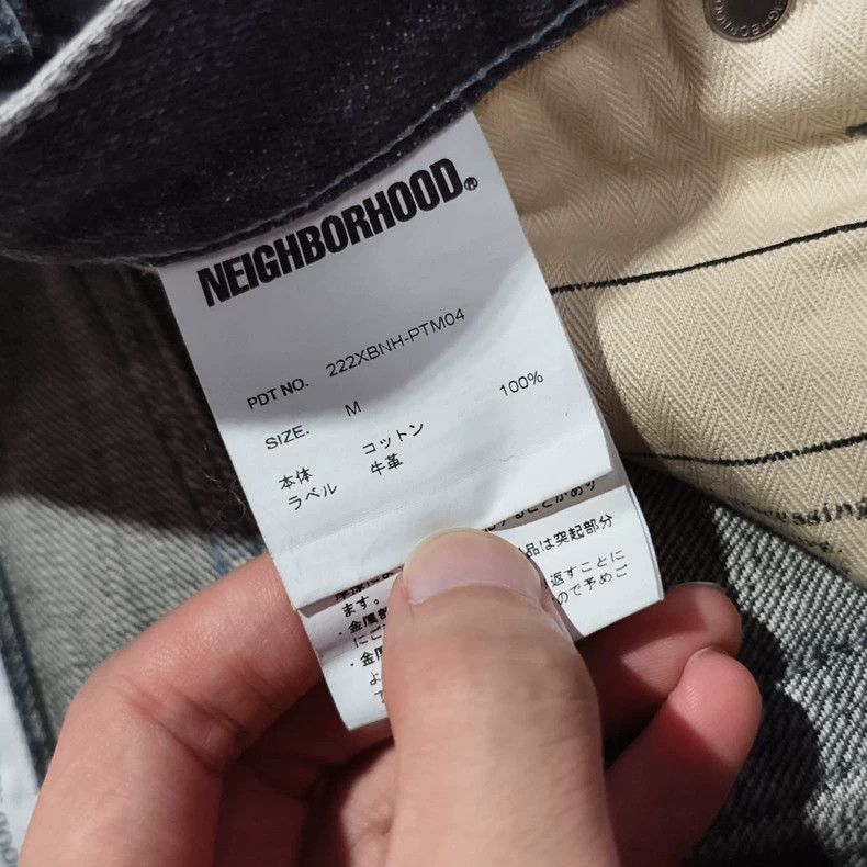 NEIGHBORHOOD Washed 14oz Denim Jeans - dmc