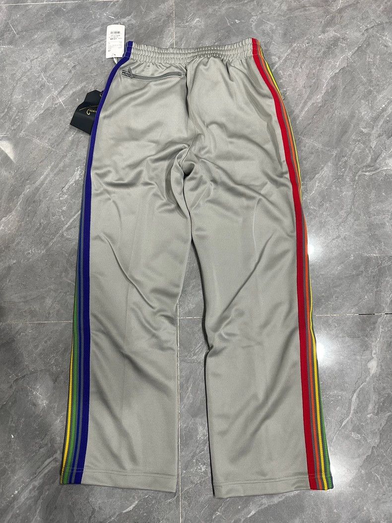Needles Needles Rainbow Butterfly Striped Wide-Leg Pants - dmc Size US 26 / EU 42 - 2 Thumbnail