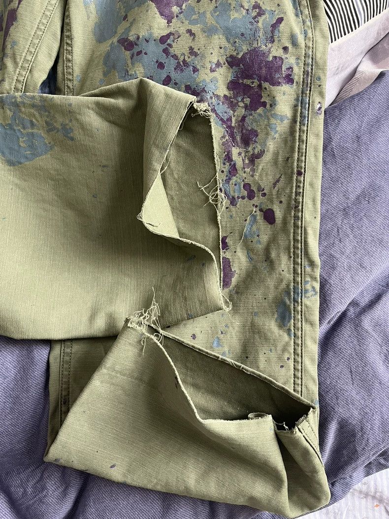 Needles Needles Splatter Camo Cargo Pants - dmc Size US 26 / EU 42 - 6 Thumbnail
