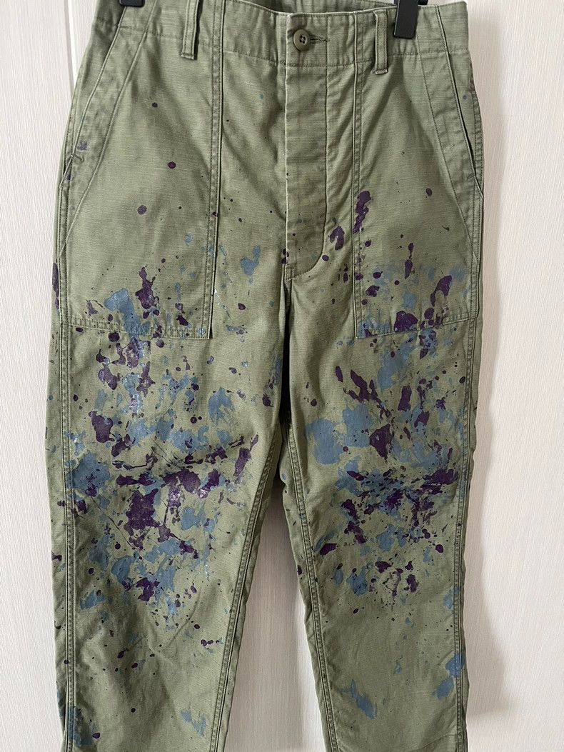 Needles Needles Splatter Camo Cargo Pants - dmc Size US 26 / EU 42 - 2 Thumbnail