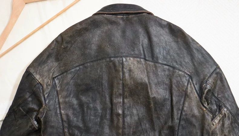 Visvim Visvim Eton Jkt IT Veg.H 22aw Leather - dmc Size US M / EU 48-50 / 2 - 6 Thumbnail