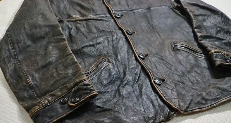 Visvim Visvim Eton Jkt IT Veg.H 22aw Leather - dmc Size US M / EU 48-50 / 2 - 4 Thumbnail