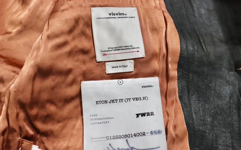 Visvim Visvim Eton Jkt IT Veg.H 22aw Leather - dmc Size US M / EU 48-50 / 2 - 8 Thumbnail