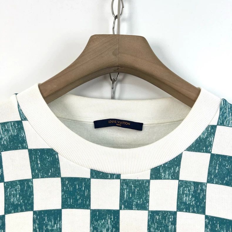 Louis Vuitton Louis Vuitton Checkerboard Fleece Sweatshirt - dmc Size US XXL / EU 58 / 5 - 3 Thumbnail