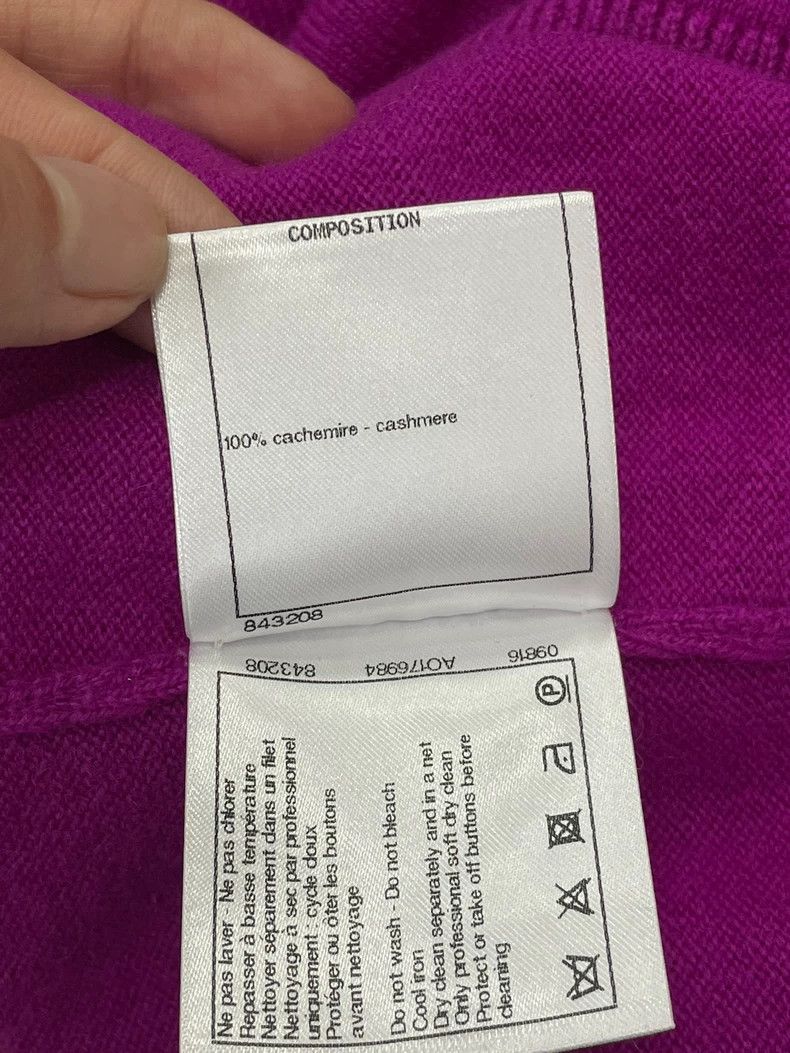 Chanel Chanel 20A Colorblock Cashmere Knit Top - dmc Size US S / EU 44-46 / 1 - 6 Thumbnail