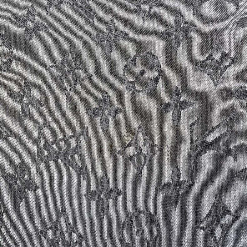 Louis Vuitton Louis Vuitton Silver Grey Silk Scarf - dmc Size ONE SIZE - 6 Thumbnail