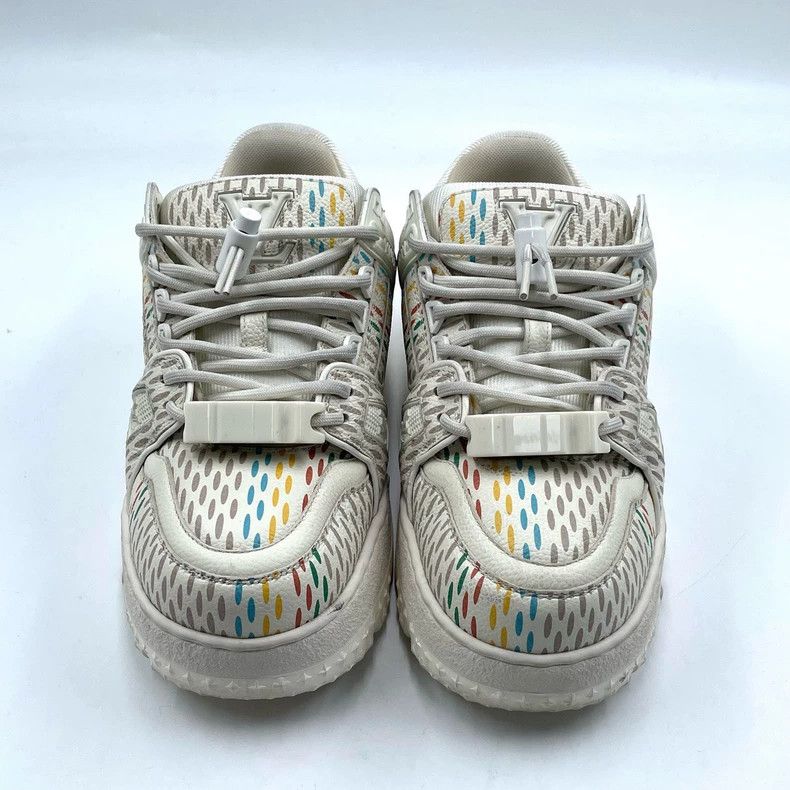 Louis Vuitton Louis Vuitton LV Trainer Rainbow Stripes - dmc Size US 5 / EU 37 - 2 Thumbnail