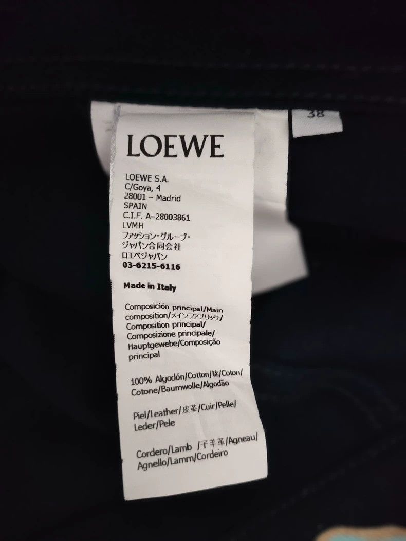 Loewe LOEWE Logo Print Collar Jacket Coat - dmc Size US M / EU 48-50 / 2 - 5 Thumbnail