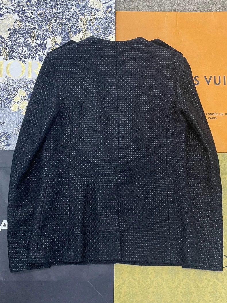 Chanel Chanel Black Blazer Jacket Size 36 - dmc Size US M / EU 48-50 / 2 - 3 Thumbnail