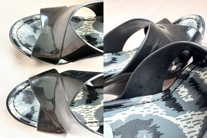 Vivienne Westwood Vivienne Westwood Black Wedge Sandals - dmc Size US 7 / EU 40 - 7 Thumbnail
