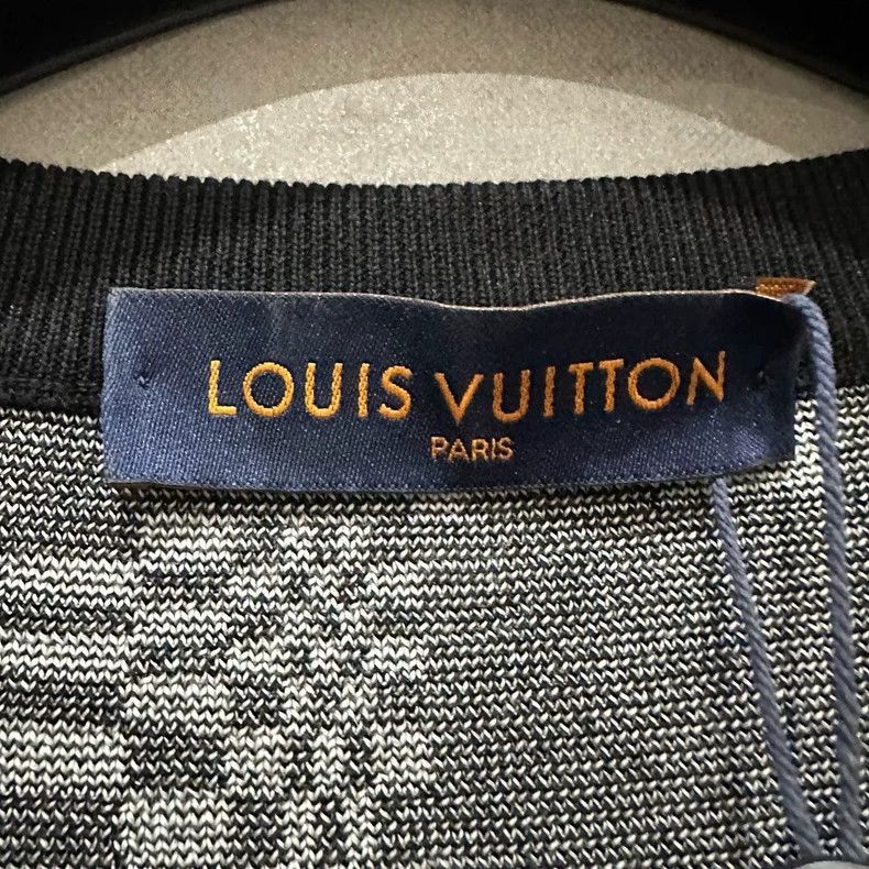 Louis Vuitton Louis Vuitton Checkerboard Logo Sweater - dmc Size US L / EU 52-54 / 3 - 3 Thumbnail