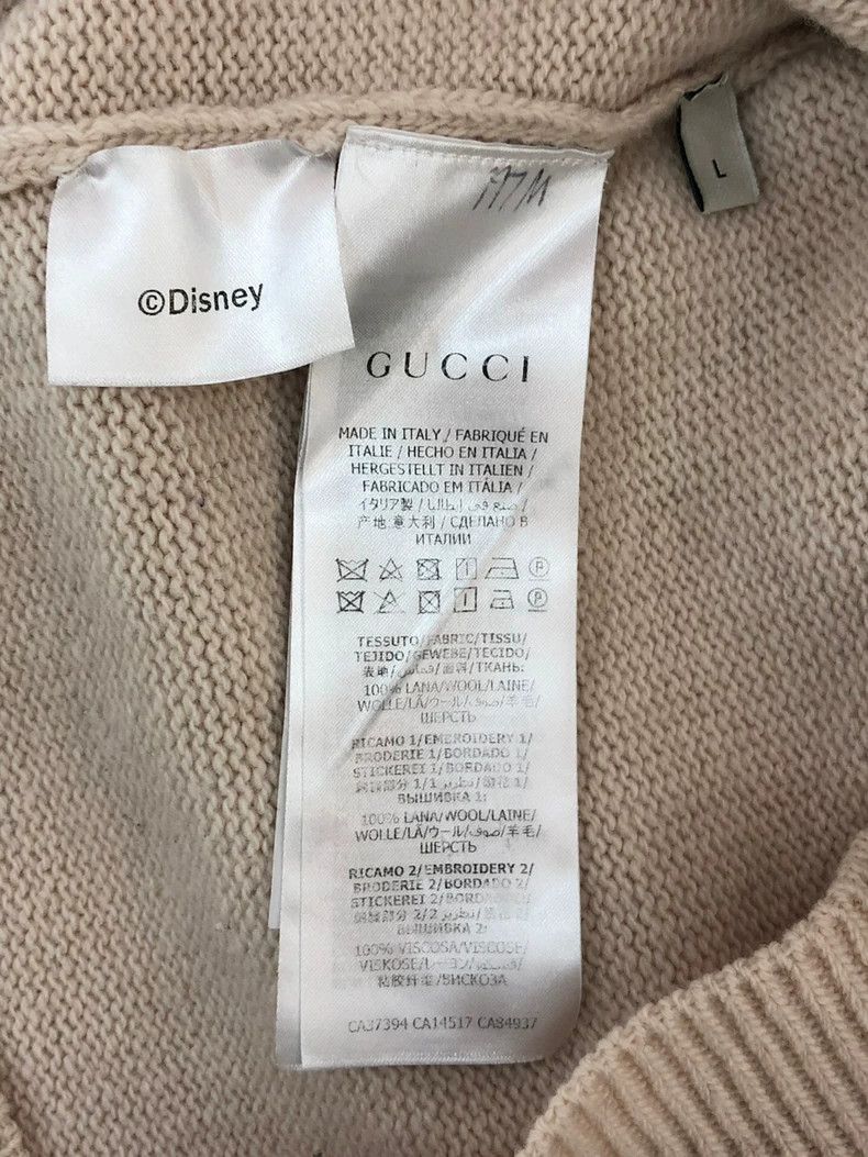 Gucci Gucci Disney Mickey Wool Sweater - dmc Size US L / EU 52-54 / 3 - 4 Thumbnail