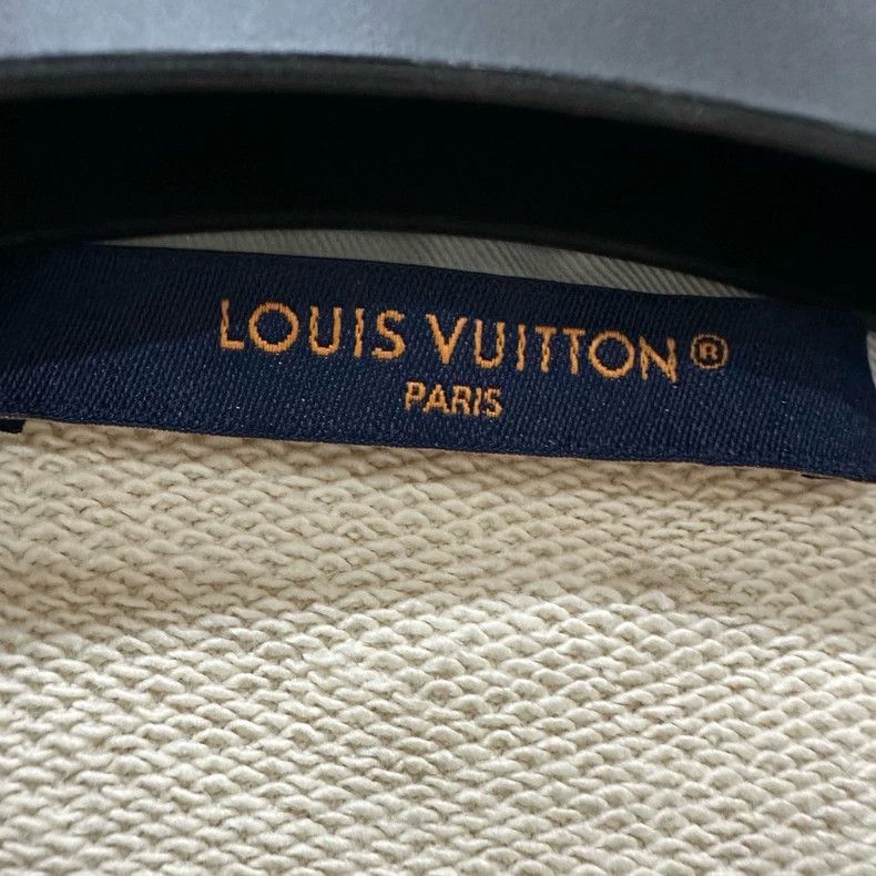Louis Vuitton Louis Vuitton Embroidered Half-Zip Sweatshirt - dmc Size US XXL / EU 58 / 5 - 4 Thumbnail