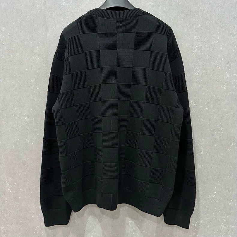 Louis Vuitton Louis Vuitton Checkerboard Knit Sweater - dmc Size US XL / EU 56 / 4 - 2 Thumbnail