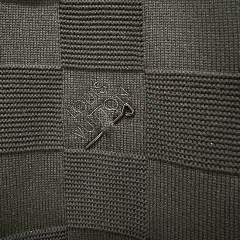 Louis Vuitton Louis Vuitton Checkerboard Knit Sweater - dmc Size US XL / EU 56 / 4 - 4 Thumbnail