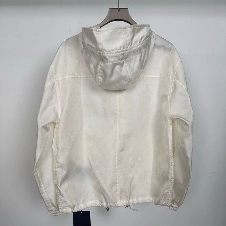 Louis Vuitton Louis Vuitton White Hooded Jacket - dmc Size US XS / EU 42 / 0 - 3 Thumbnail
