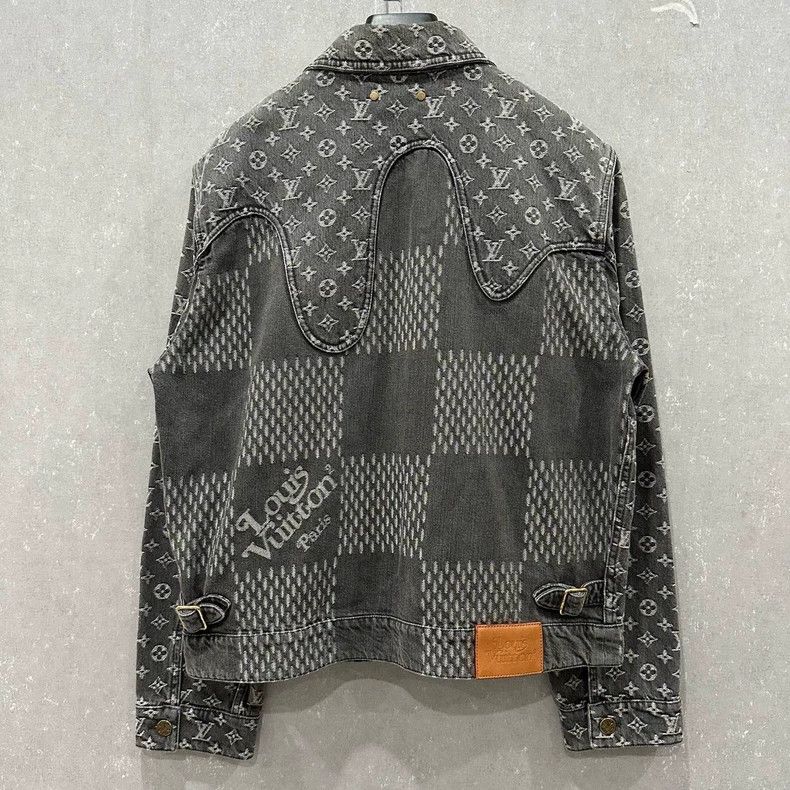 Louis Vuitton Louis Vuitton x Nigo Denim Jacket - dmc Size US L / EU 52-54 / 3 - 2 Thumbnail