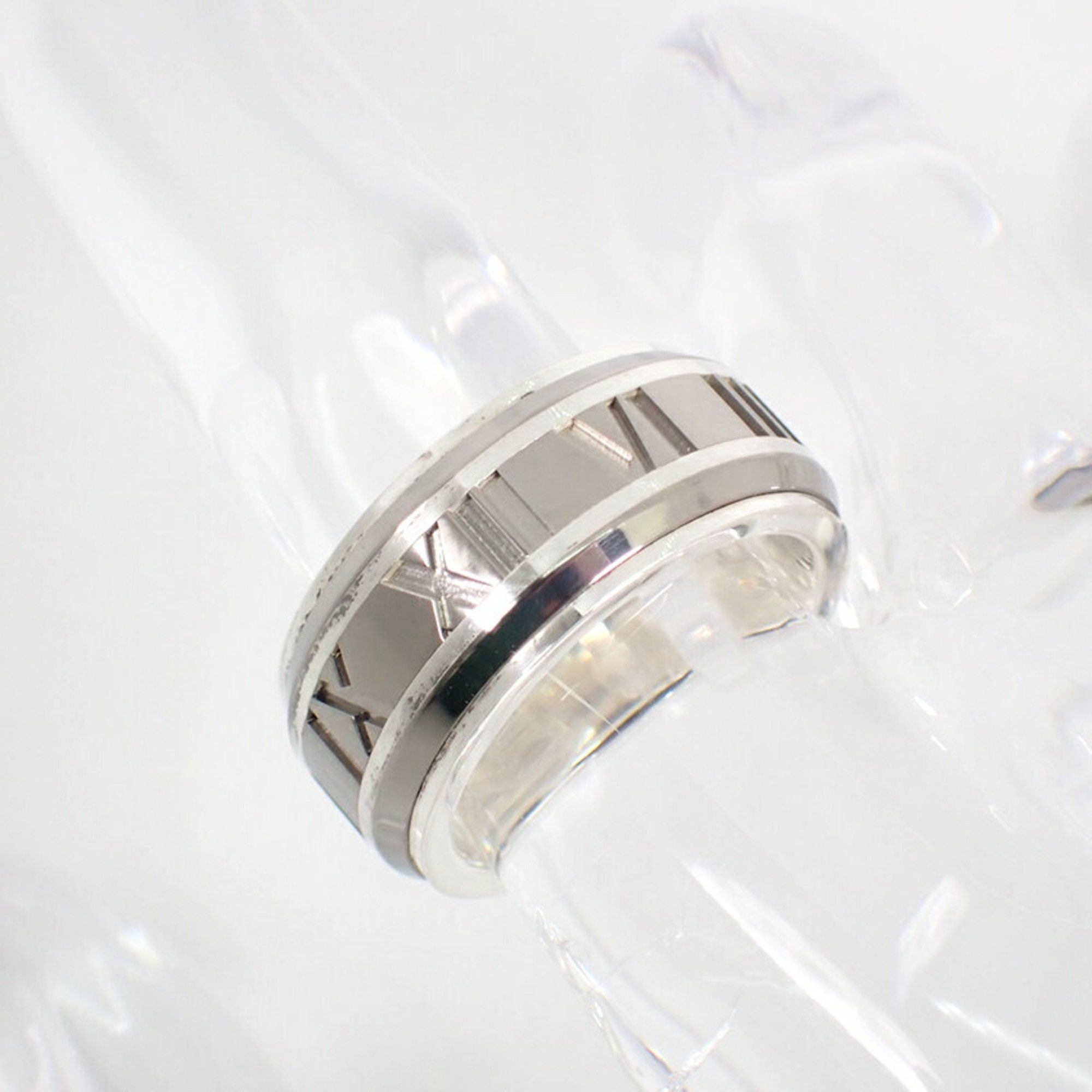 Tiffany & Co. TIFFANY SV925 Titanium Atlas Ring, size 9 Size ONE SIZE - 7 Thumbnail