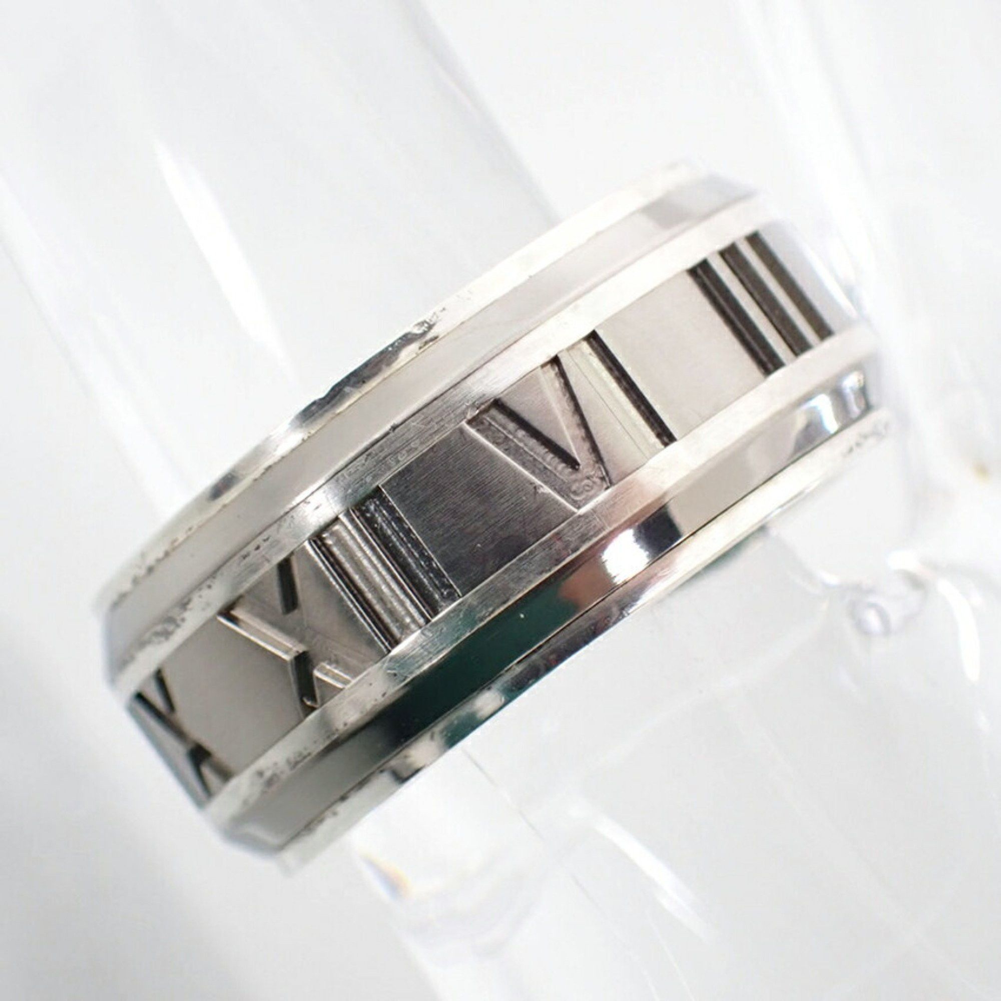 Tiffany & Co. TIFFANY SV925 Titanium Atlas Ring, size 9 Size ONE SIZE - 6 Thumbnail
