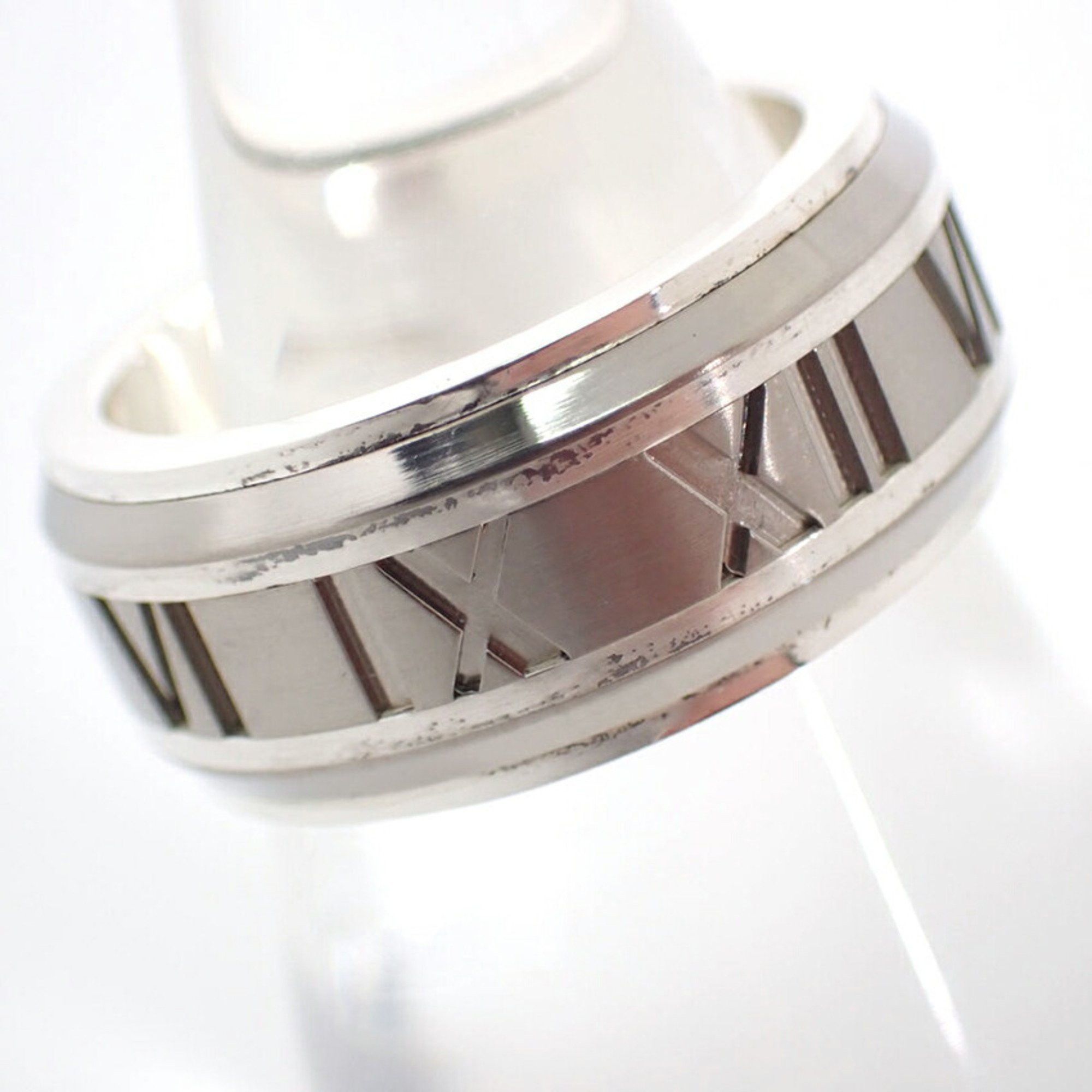 Tiffany & Co. TIFFANY SV925 Titanium Atlas Ring, size 9 Size ONE SIZE - 3 Thumbnail