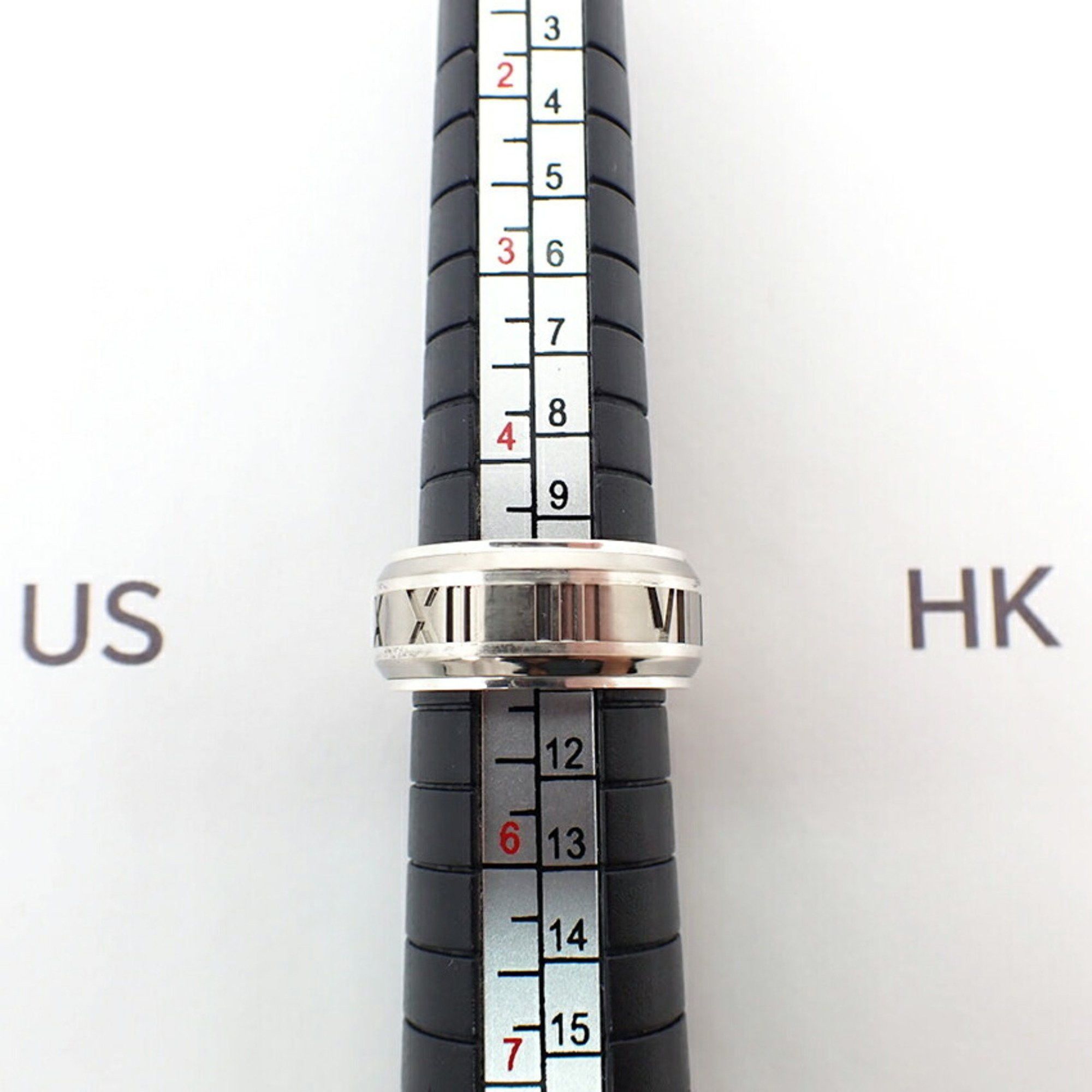 Tiffany & Co. TIFFANY SV925 Titanium Atlas Ring, size 9 Size ONE SIZE - 10 Thumbnail