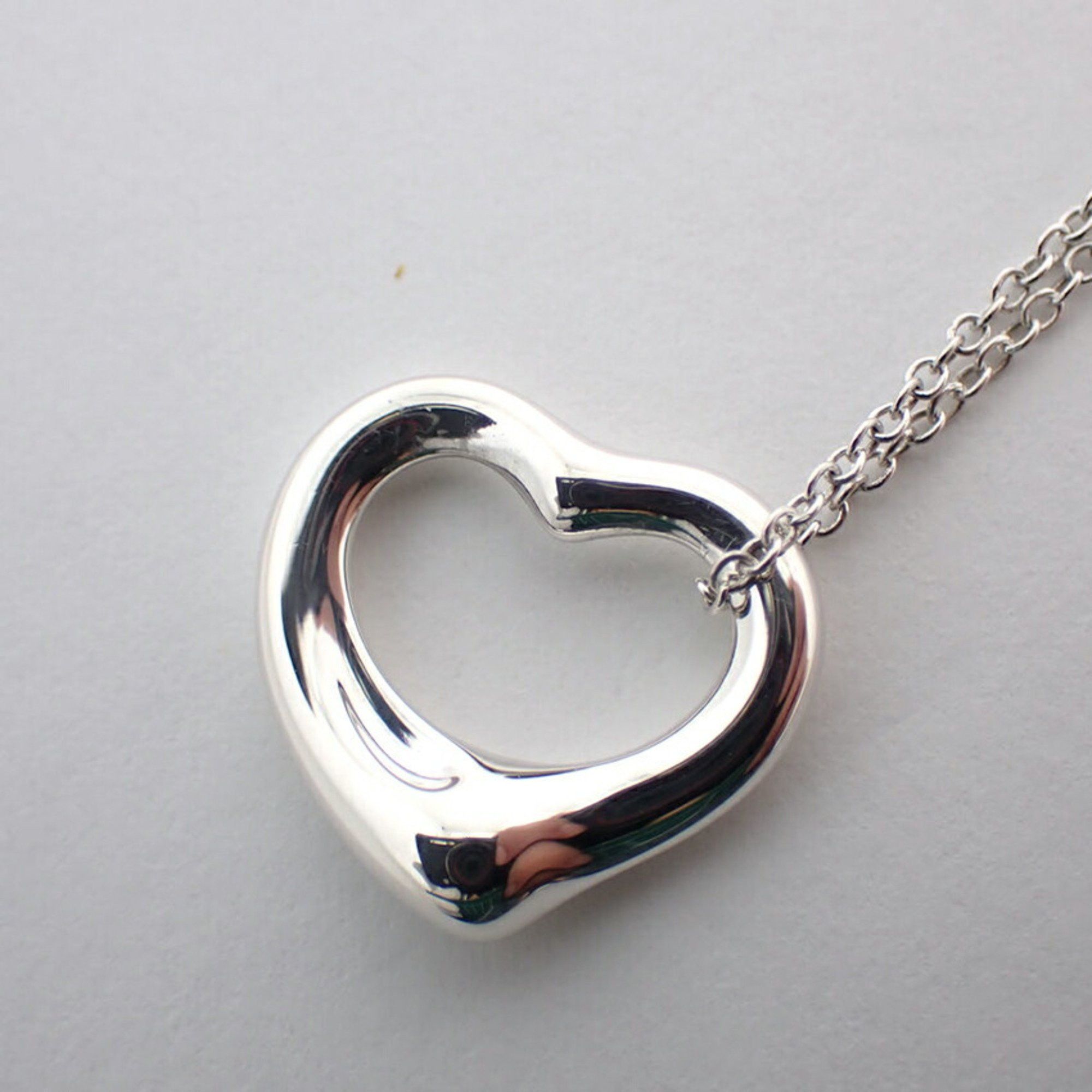 Tiffany & Co. TIFFANY 925 heart pendant necklace Size ONE SIZE - 7 Thumbnail