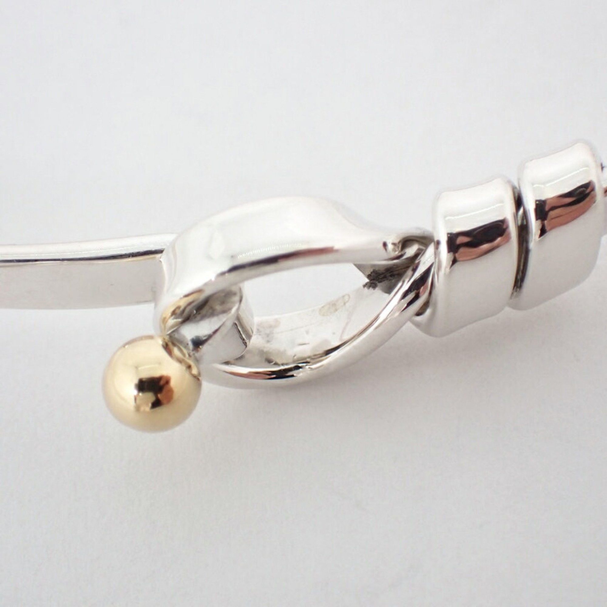 Tiffany & Co. TIFFANY 925 750 Hook & Eye Bangle Size ONE SIZE - 6 Thumbnail
