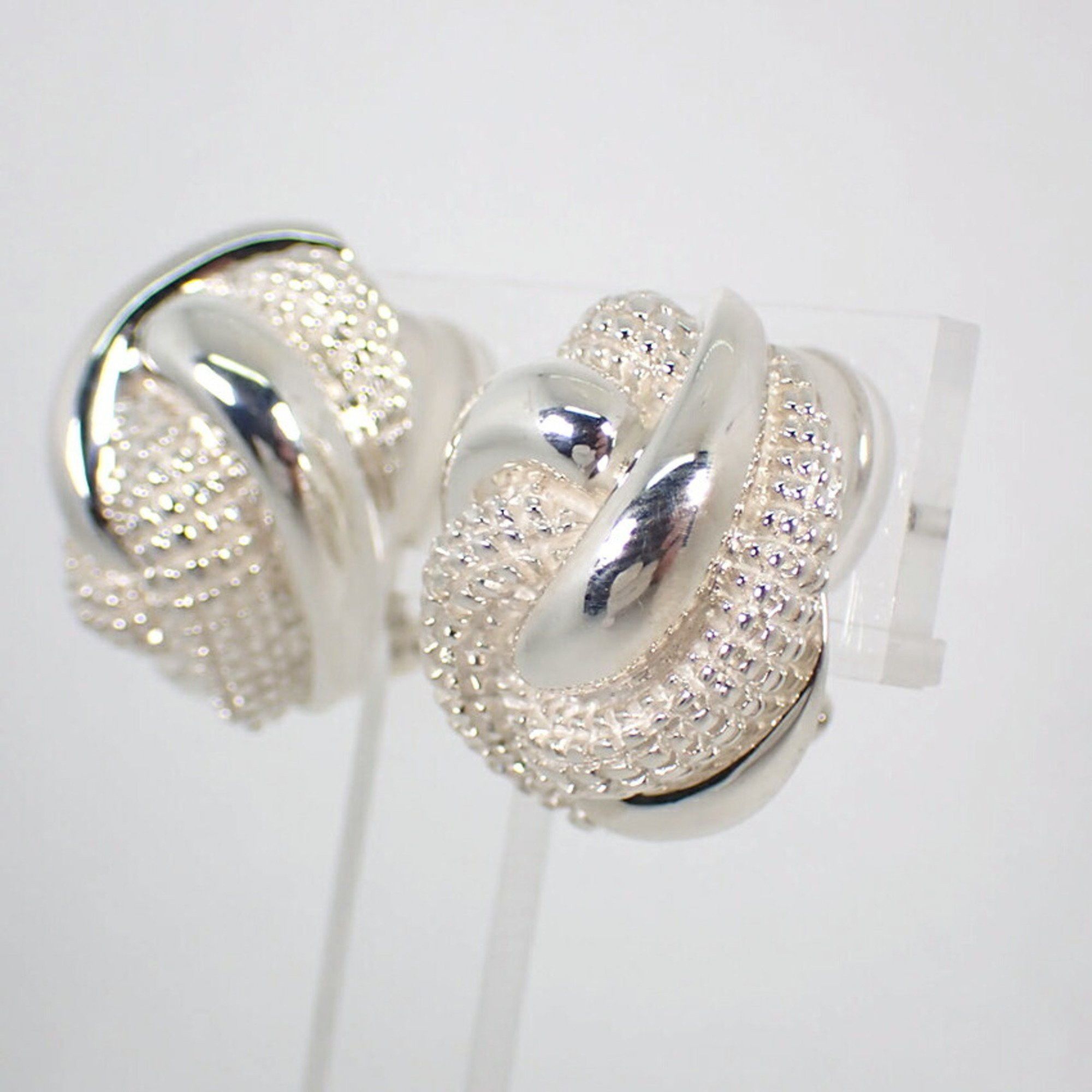Tiffany & Co. TIFFANY 925 Twisted Rope Earrings Size ONE SIZE - 5 Thumbnail
