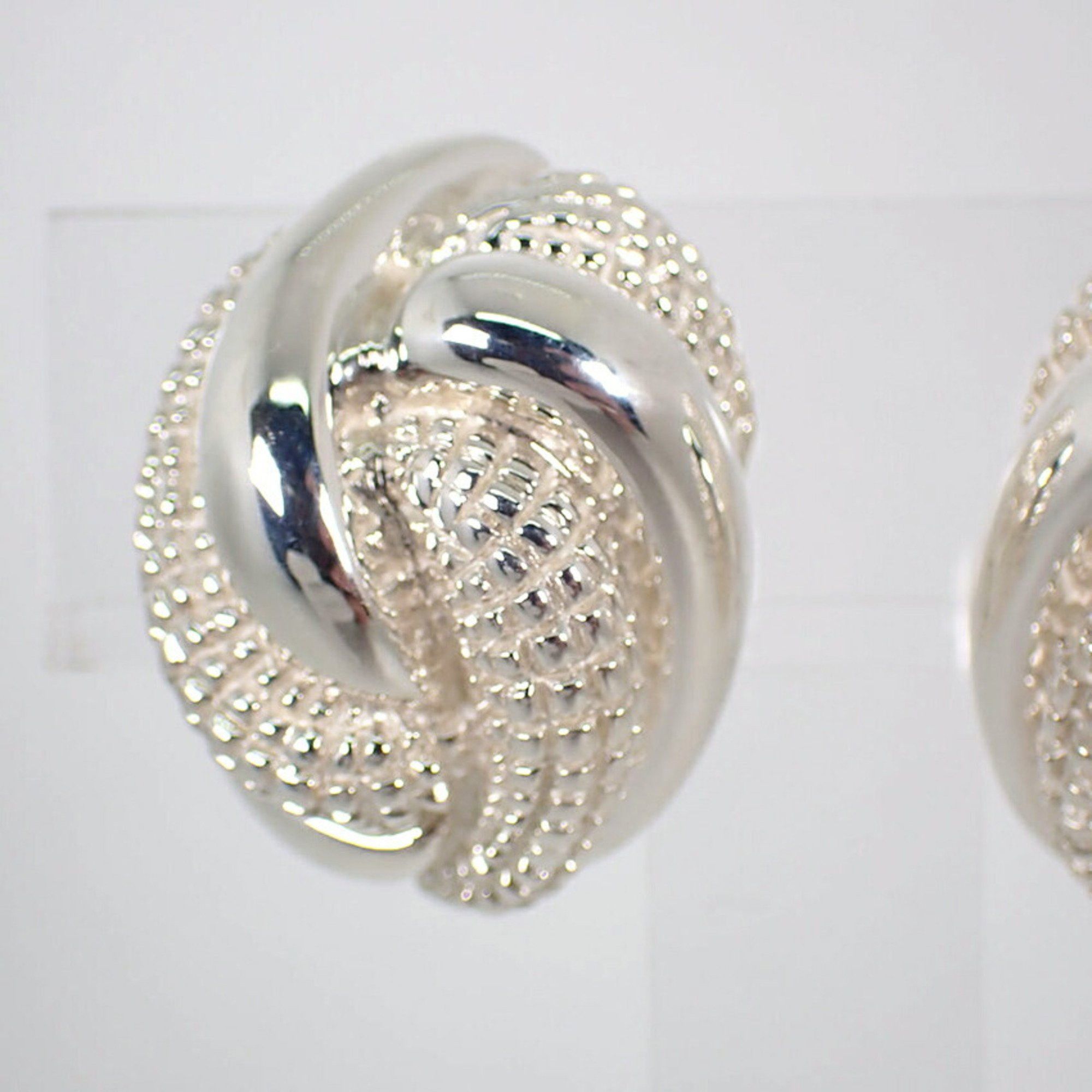 Tiffany & Co. TIFFANY 925 Twisted Rope Earrings Size ONE SIZE - 3 Thumbnail