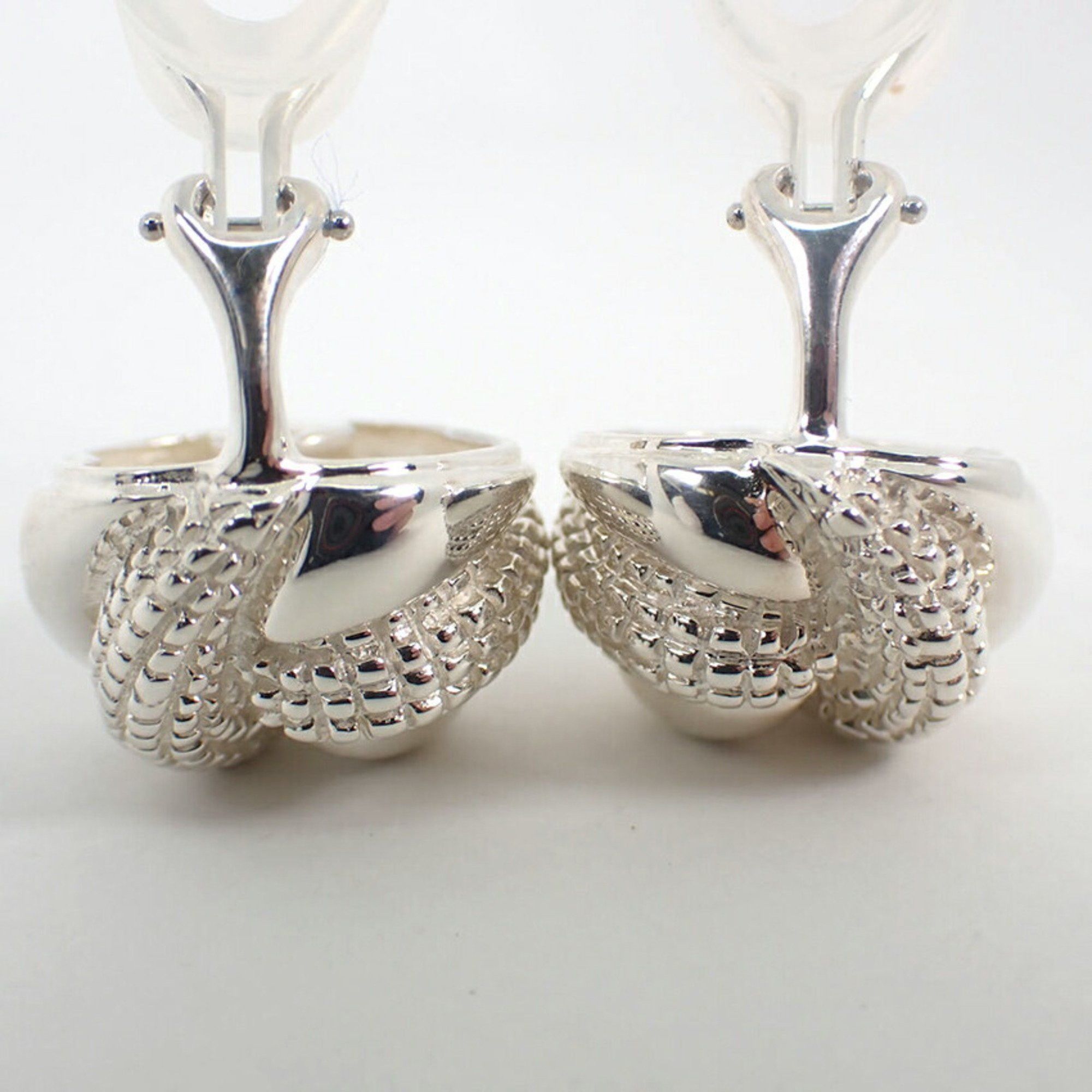 Tiffany & Co. TIFFANY 925 Twisted Rope Earrings Size ONE SIZE - 10 Thumbnail
