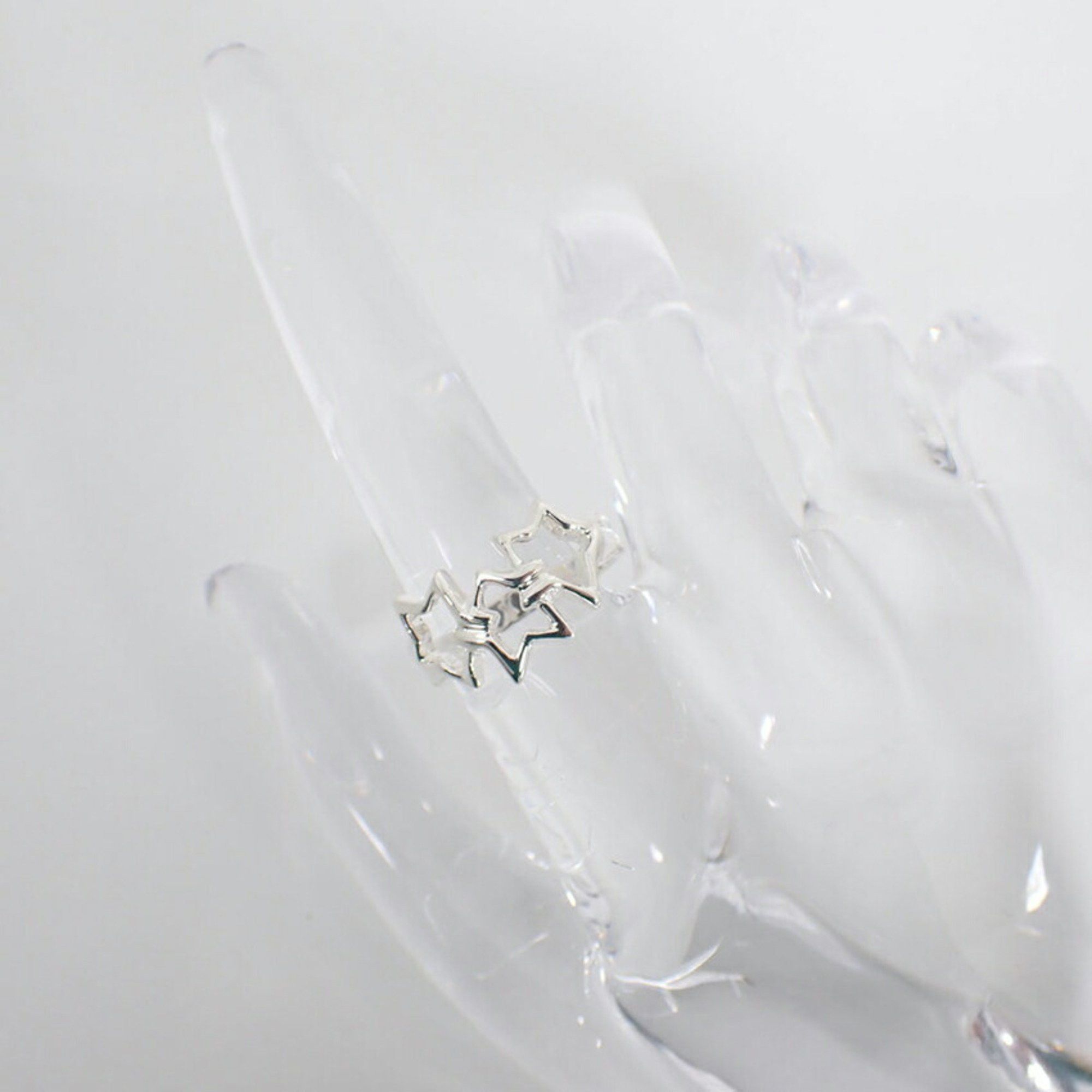 Tiffany & Co. TIFFANY 925 Triple Star Ring, size 9.5 Size ONE SIZE - 4 Thumbnail