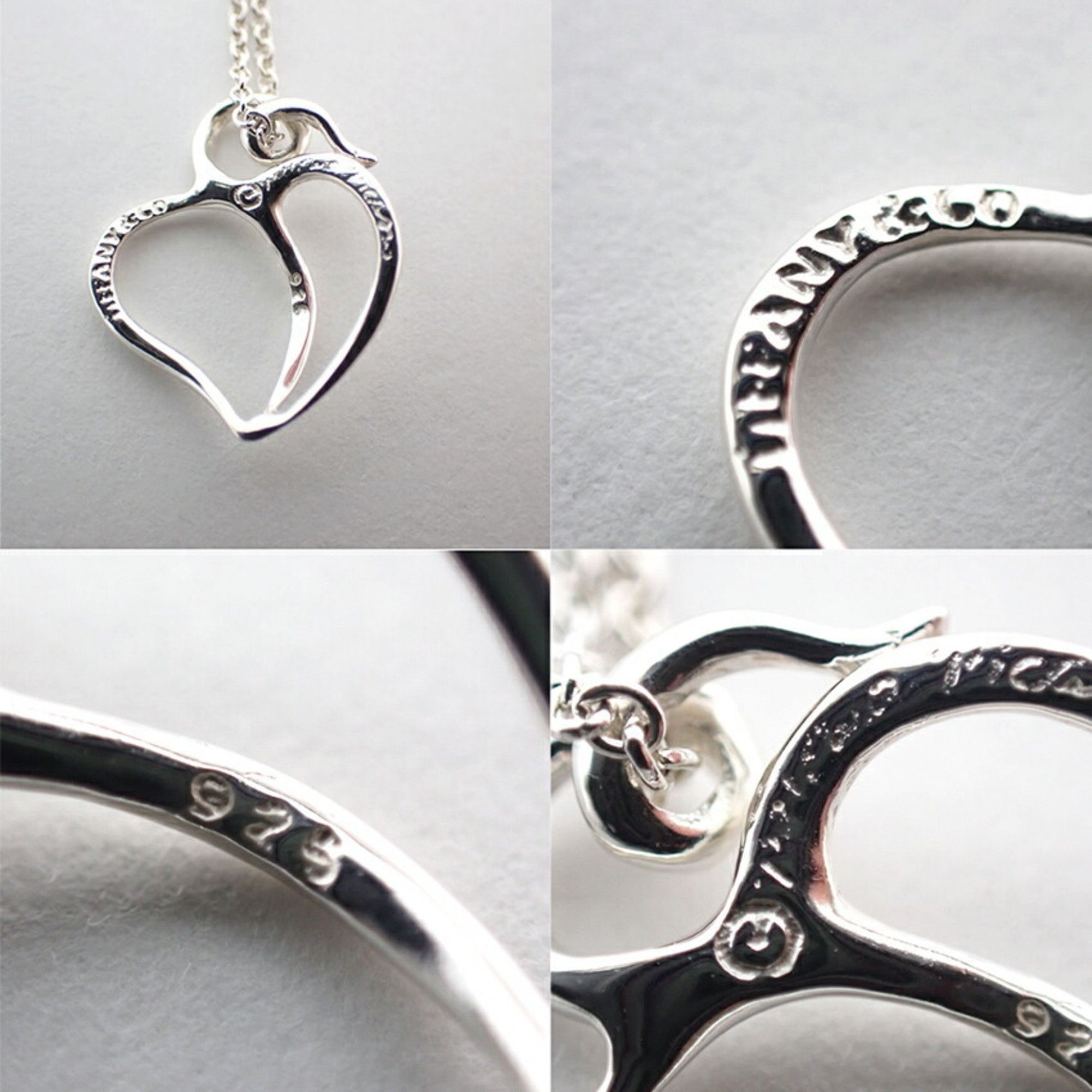Tiffany & Co. TIFFANY 925 heart pendant necklace Size ONE SIZE - 9 Thumbnail