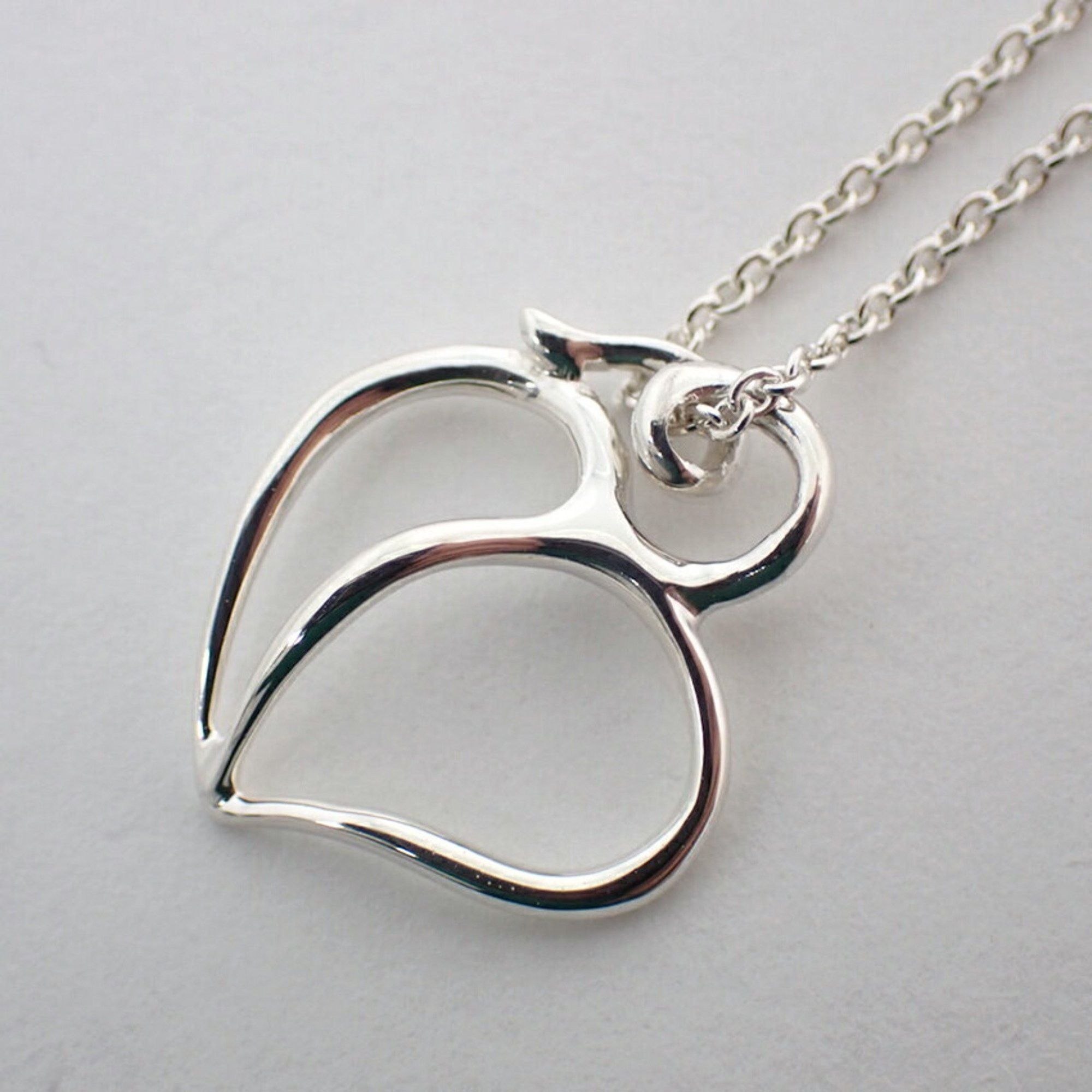 Tiffany & Co. TIFFANY 925 heart pendant necklace Size ONE SIZE - 7 Thumbnail