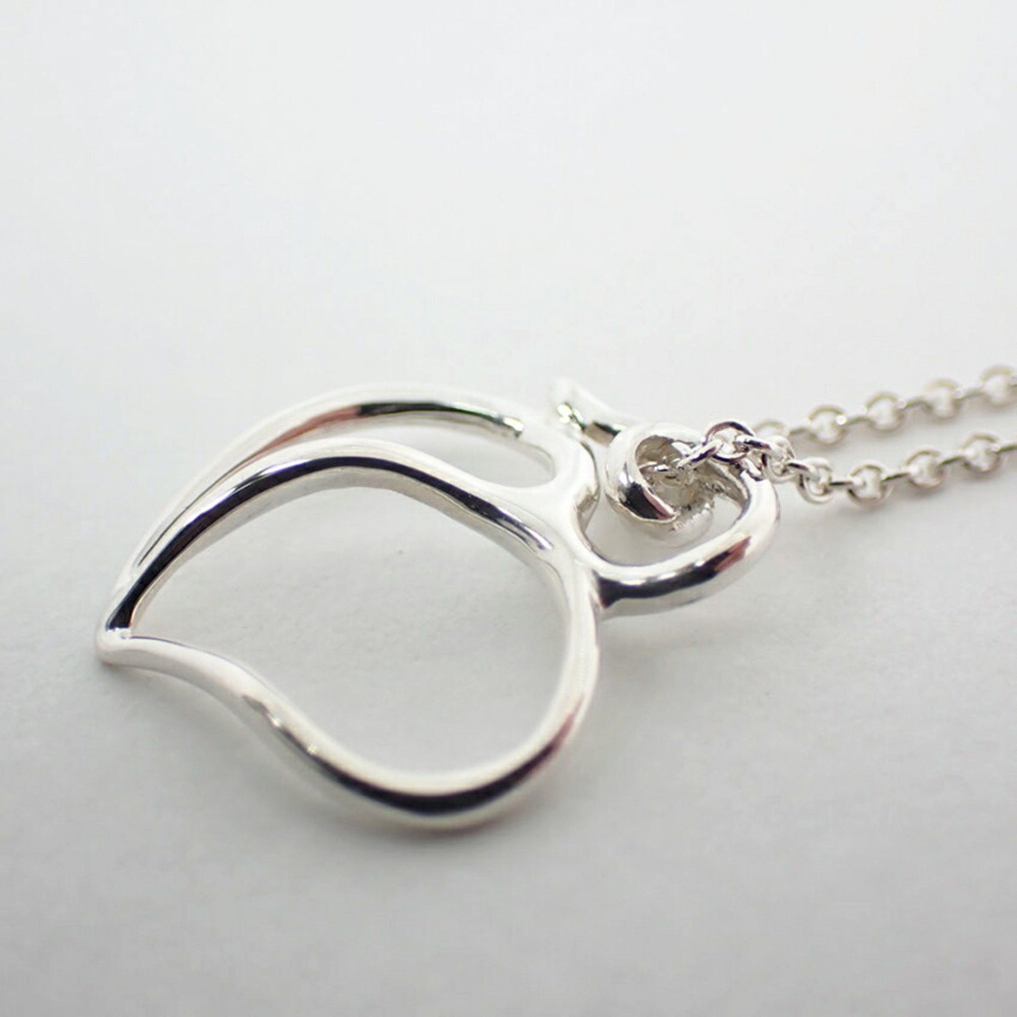 Tiffany & Co. TIFFANY 925 heart pendant necklace Size ONE SIZE - 8 Thumbnail