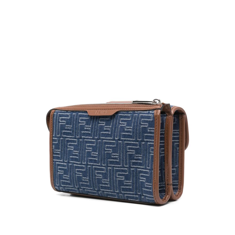Fendi Fendi BLUE Messenger Bags Size ONE SIZE - 5 Thumbnail