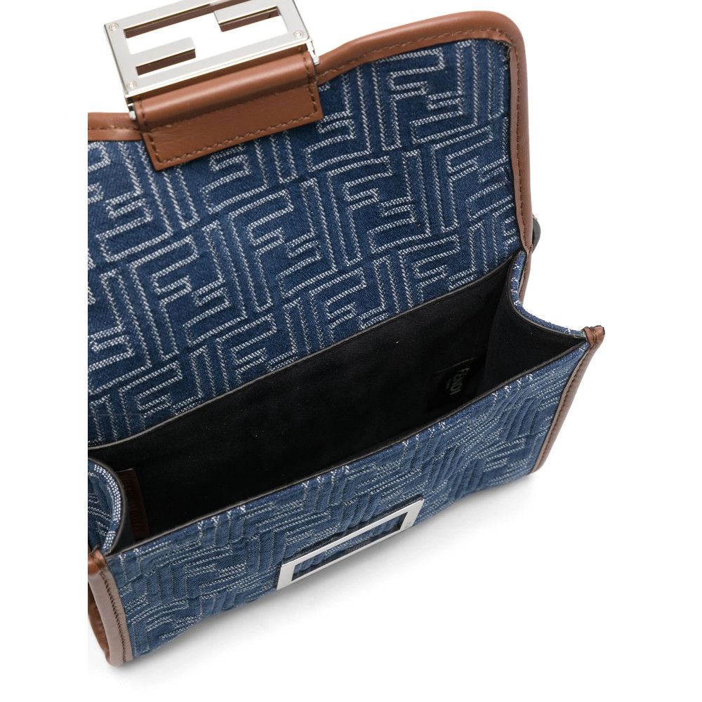 Fendi Fendi BLUE Messenger Bags Size ONE SIZE - 4 Thumbnail