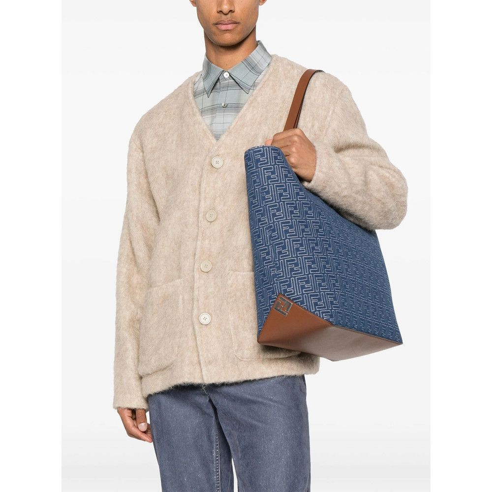 Fendi Fendi BLUE Tote Bags Size ONE SIZE - 3 Thumbnail