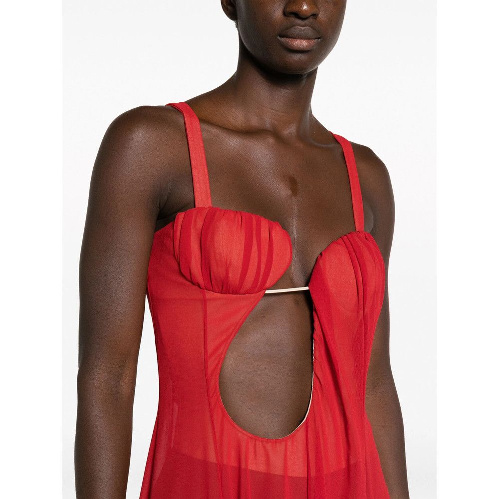 Nensi Dojaka Nensi Dojaka RED Dresses - Cocktail & Party Dresses Size XS / US 0-2 / IT 36-38 - 4 Thumbnail