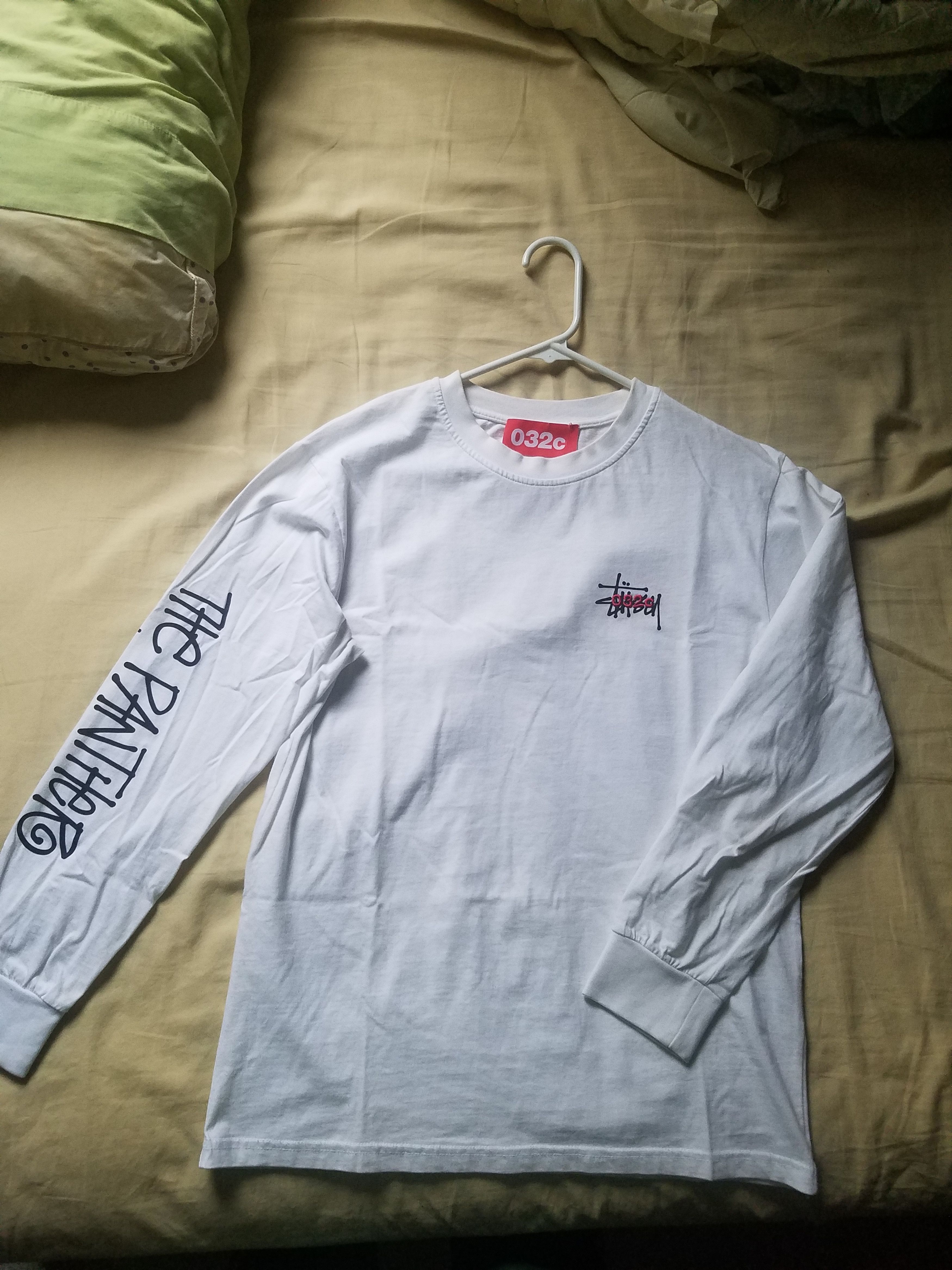 Sleeve Stussy 032c 90s Stussy Pin Up Girl T-Shirt Men S White Size S