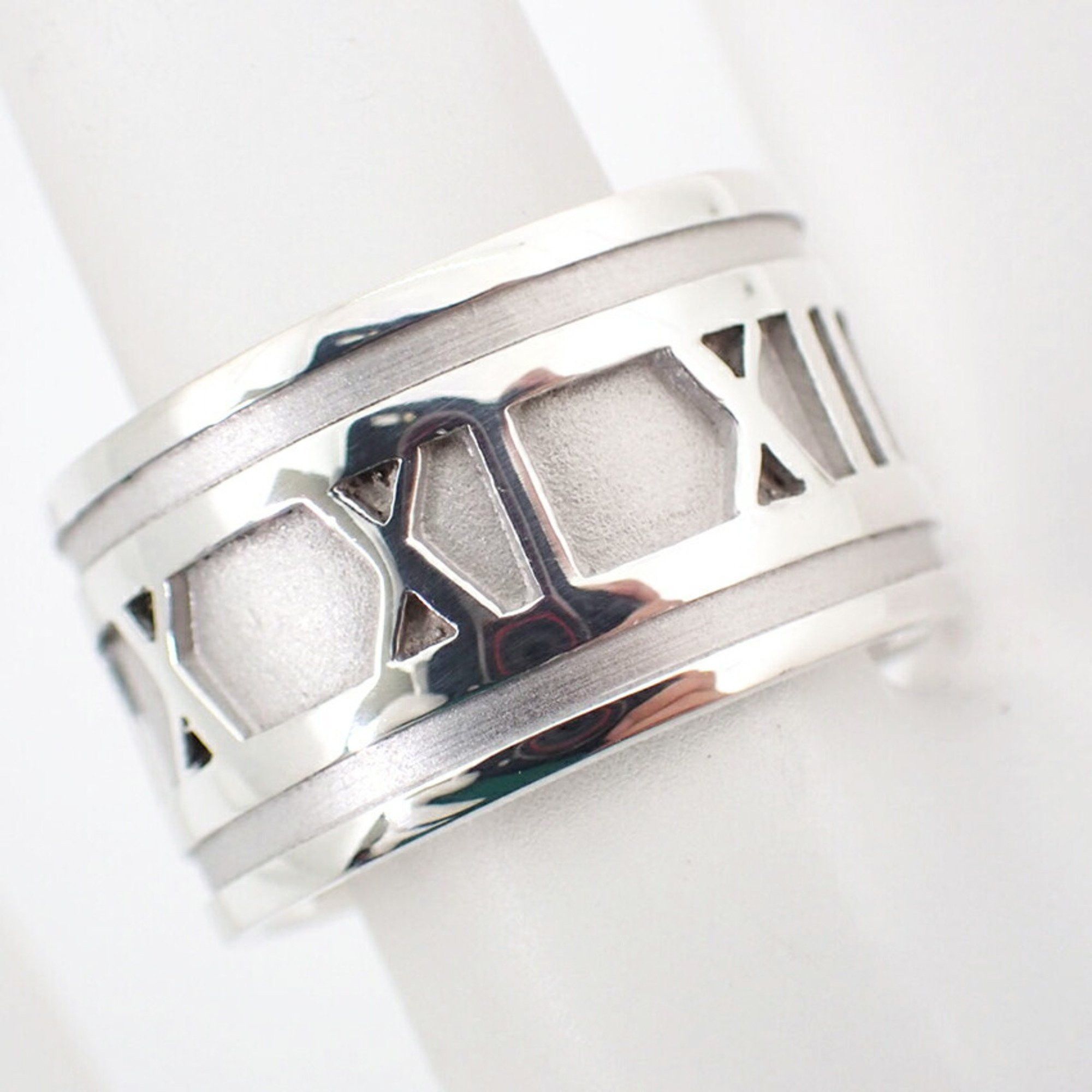 Tiffany & Co. TIFFANY 925 Atlas Wide Ring, size 14 Size ONE SIZE - 6 Thumbnail