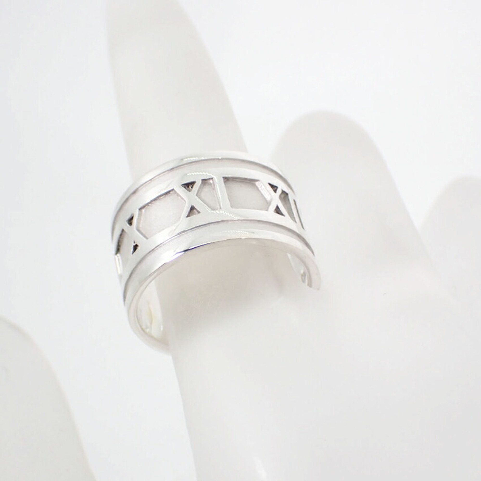 Tiffany & Co. TIFFANY 925 Atlas Wide Ring, size 14 Size ONE SIZE - 8 Thumbnail