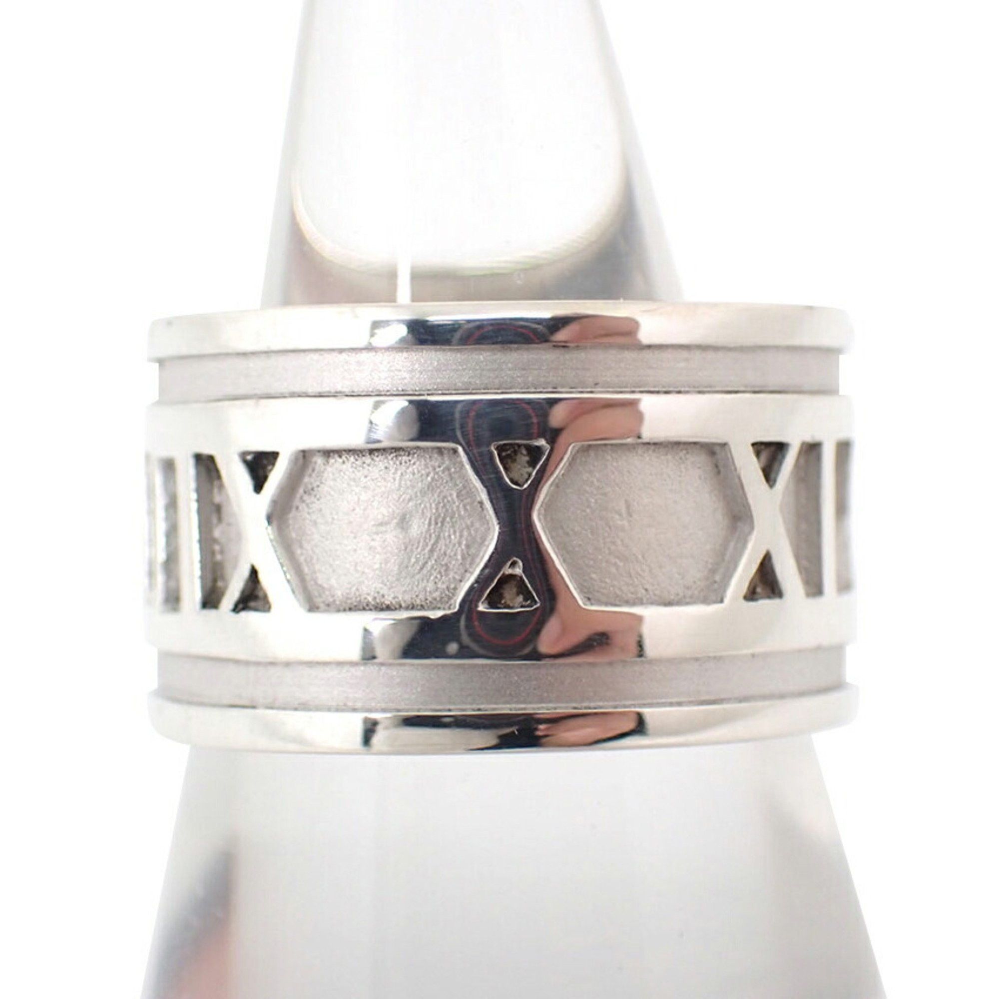 Tiffany & Co. TIFFANY 925 Atlas Wide Ring, size 14 Size ONE SIZE - 2 Thumbnail