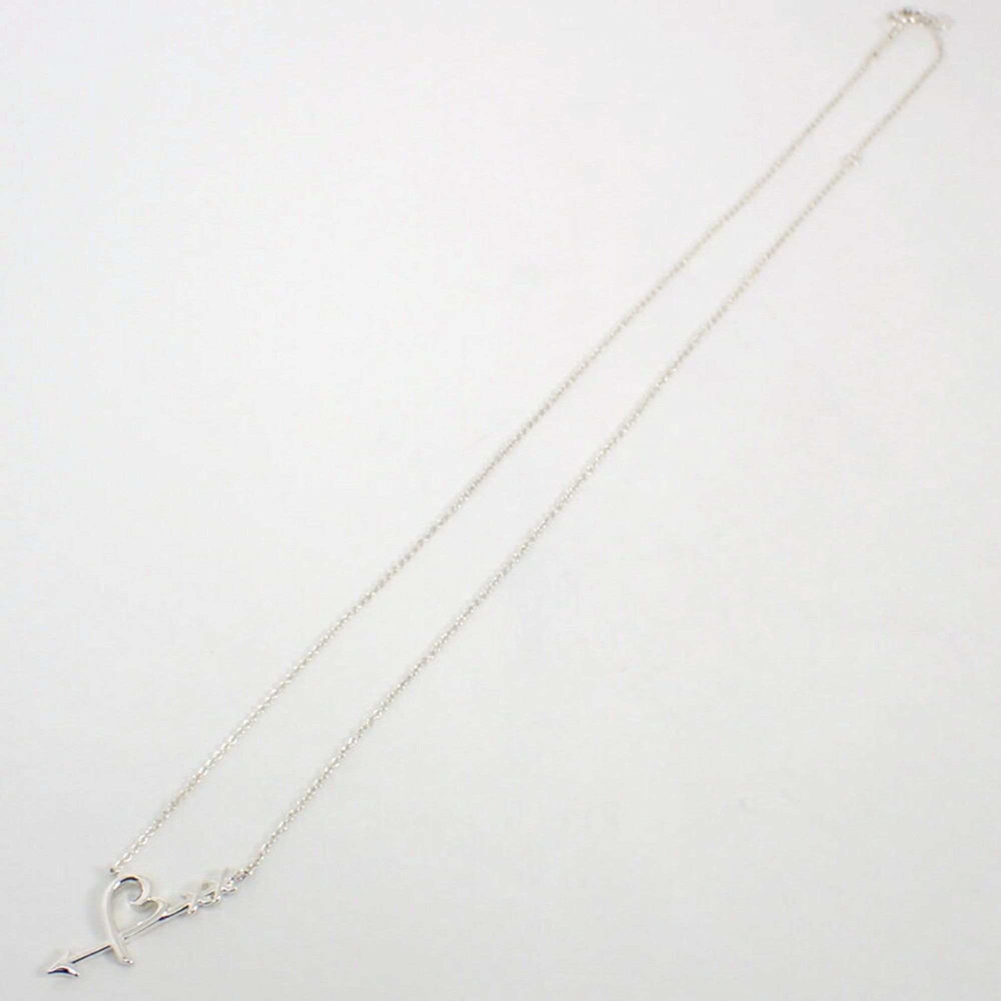 Tiffany & Co. TIFFANY SV925 Heart & Arrow Pendant Necklace Size ONE SIZE - 6 Thumbnail