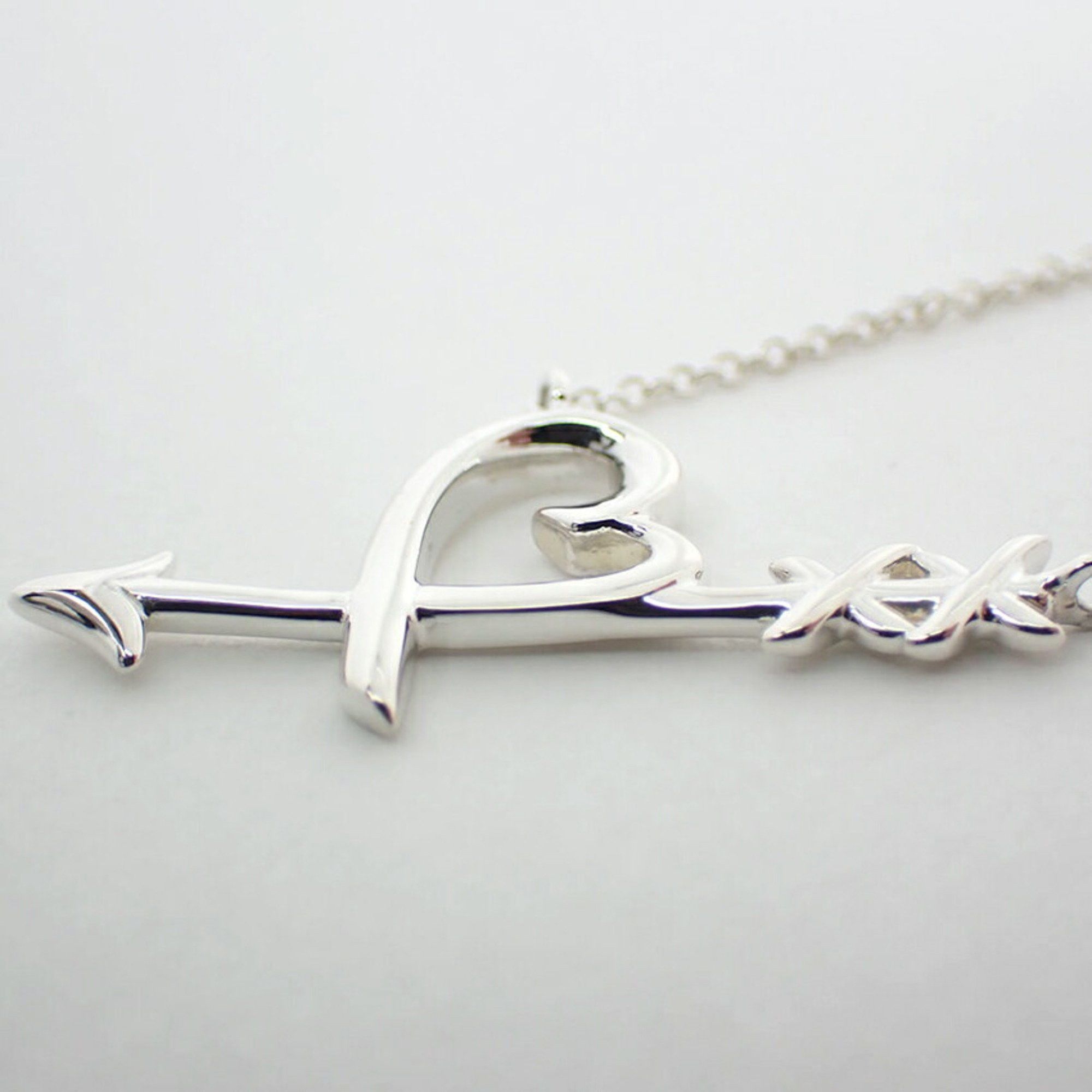 Tiffany & Co. TIFFANY SV925 Heart & Arrow Pendant Necklace Size ONE SIZE - 8 Thumbnail