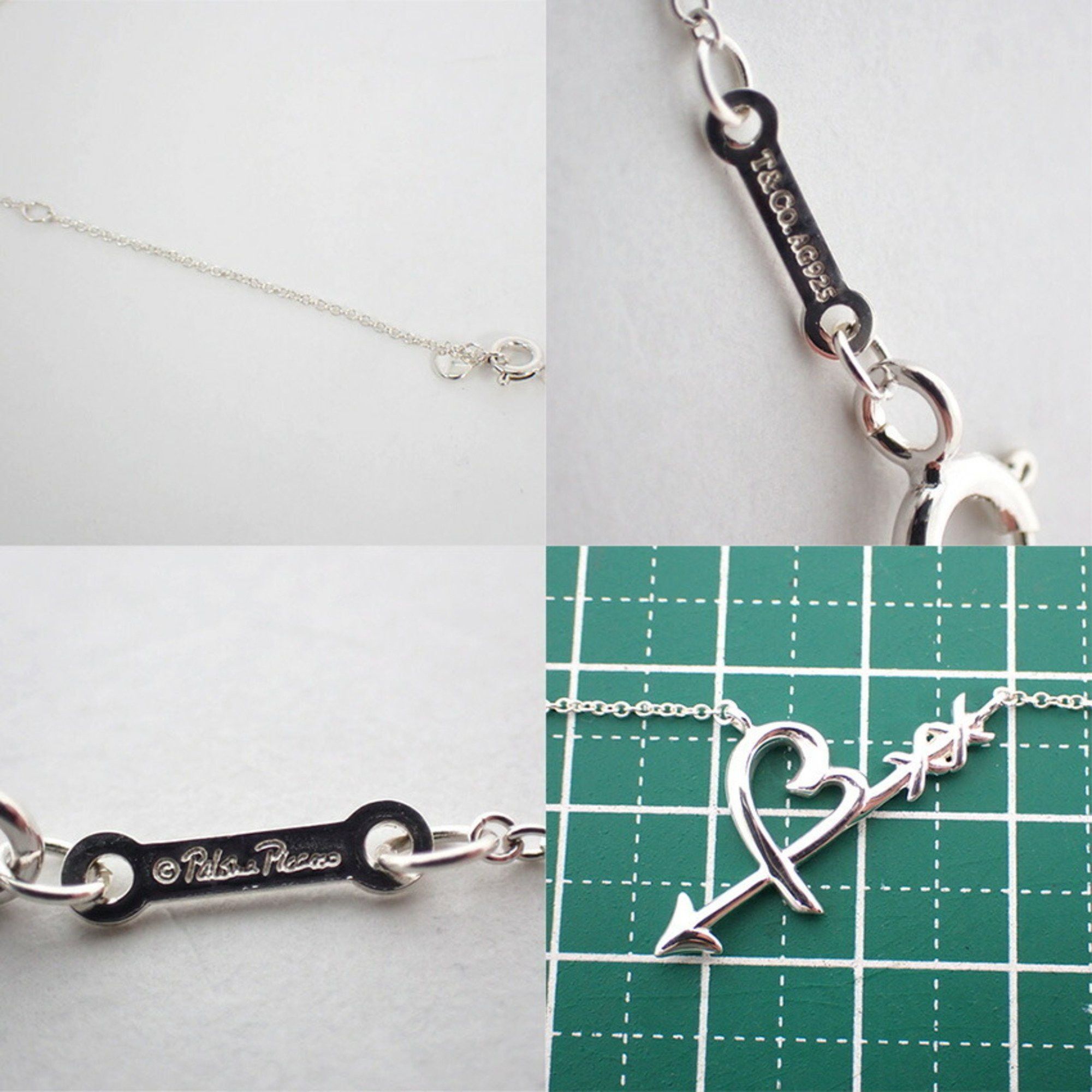 Tiffany & Co. TIFFANY SV925 Heart & Arrow Pendant Necklace Size ONE SIZE - 10 Thumbnail