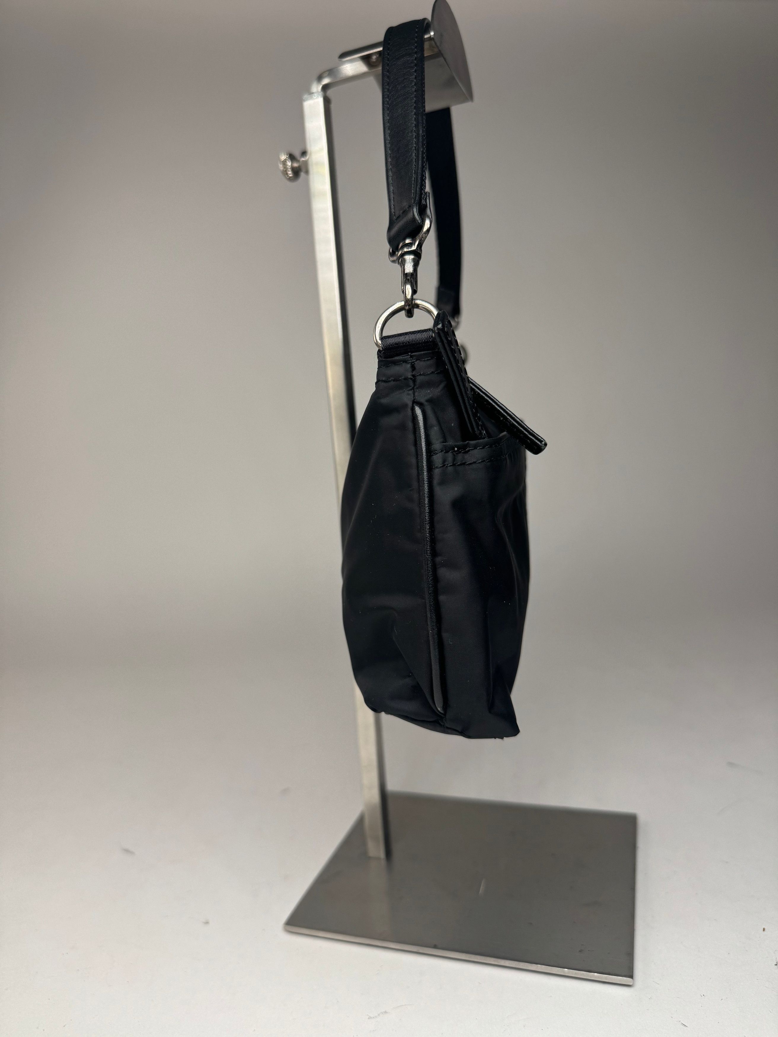 Issey Miyake Vintage Canvas Leather bag black Size ONE SIZE - 6 Thumbnail